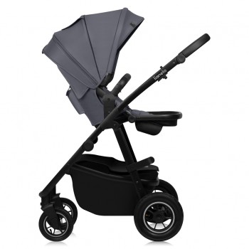LIONELO Kočík kombinovaný Amber Plus 3v1 Grey Graphite