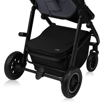 LIONELO Kočík kombinovaný Amber Plus 3v1 Grey Graphite