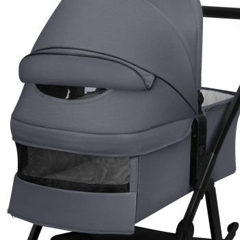 LIONELO Kočík kombinovaný Amber Plus 3v1 Grey Graphite