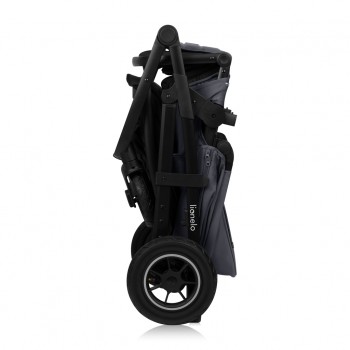 LIONELO Kočík kombinovaný Amber Plus 3v1 Grey Graphite