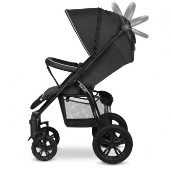 LIONELO Kočík športový Annet Tour Black Carbon