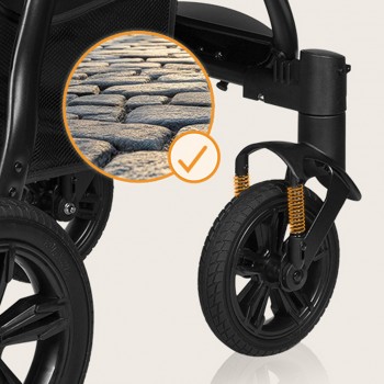 LIONELO Kočík športový Annet Tour Black Carbon