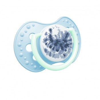 LOVI Cumlík silikónový dynamický Tie dye 6-18m 2ks dievča