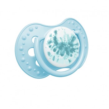 LOVI Cumlík silikónový dynamický Tie dye 6-18m 2ks dievča