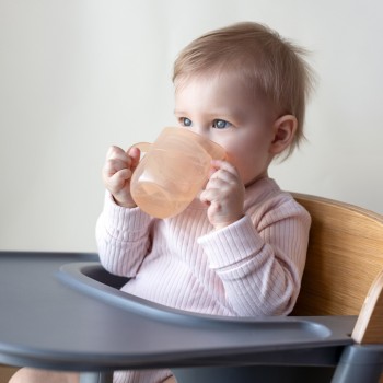 LOVI Hrnček tréningový Genius 150ml Nude