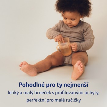 LOVI Hrnček tréningový Genius 150ml Nude