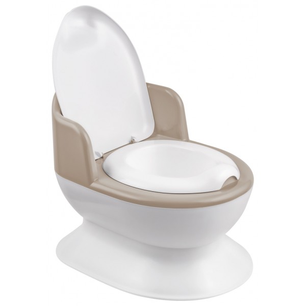 MALTEX Nočník prenosná toaleta - White/Beige