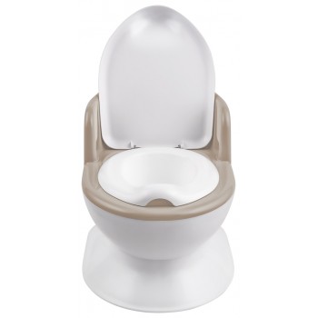 MALTEX Nočník prenosná toaleta - White/Beige