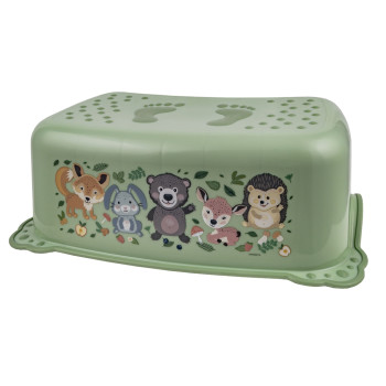 MALTEX Stupienok protišmykový The Nature Buddies Ježko - Green