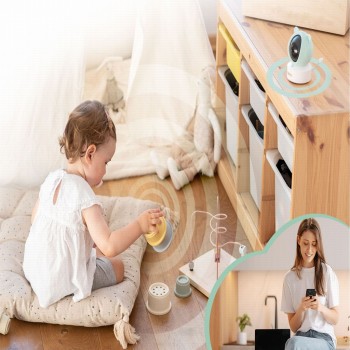 NENO Videopestúnka detská otočná digitálna/IP camera Ivo