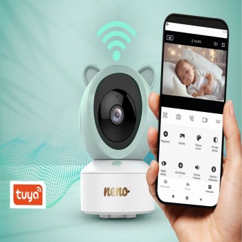 NENO Videopestúnka detská otočná digitálna/IP camera Ivo