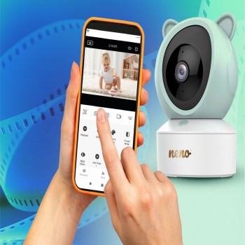 NENO Videopestúnka detská otočná digitálna/IP camera Ivo