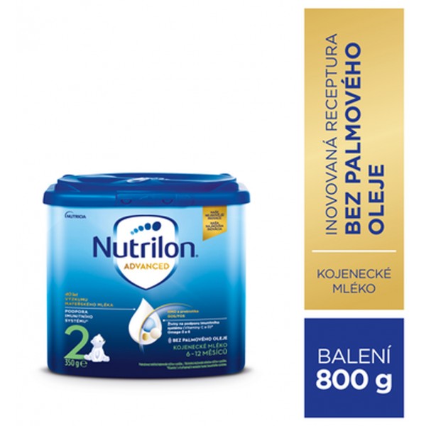 NUTRILON 2 následné následné mlieko 350 g, 6+