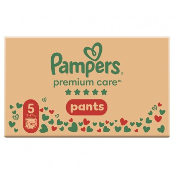 PAMPERS Nohavičky plienkové Premium Care veľ. 5 (11-17 kg) 102 ks