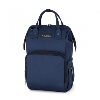 PETITE&MARS Batoh prebaľovací na kočík Jack série Catchthemoment Dark Blue