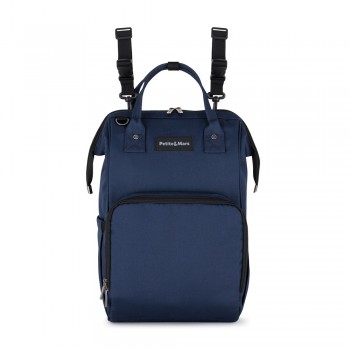 PETITE&MARS Batoh prebaľovací na kočík Jack série Catchthemoment Dark Blue