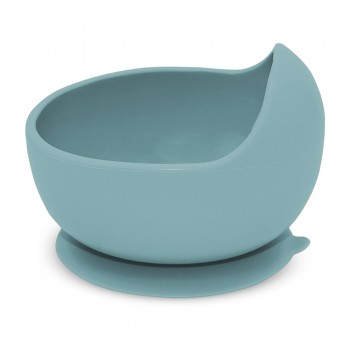 PETITE&MARS Miska silikónová s prísavkou Take&Match Frosted Sky 6m+