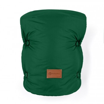 PETITE&MARS Set zimný fusak Jibot 3v1 + rukavice na kočík Jasie Juicy Green Horizontal 