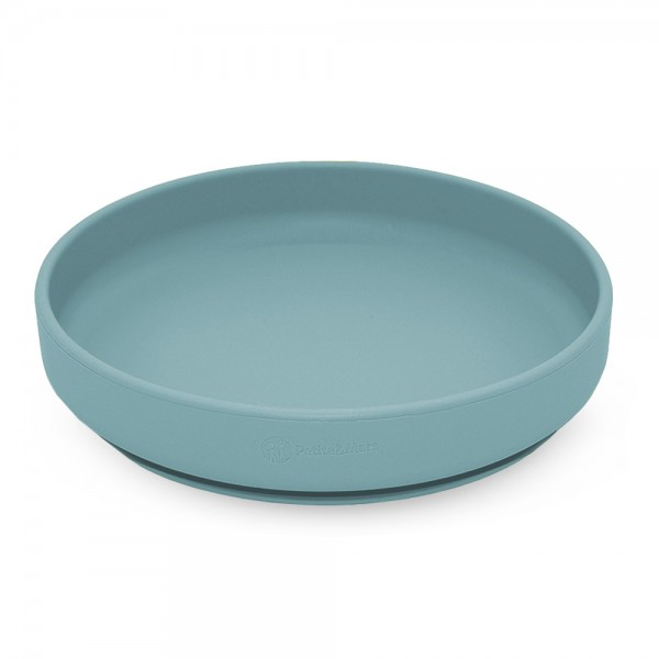 PETITE&MARS Tanier silikónový s prísavkou Take&Match Frosted Sky 6m+