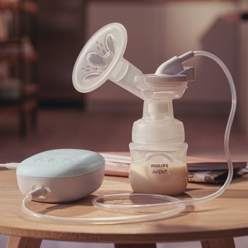 Philips AVENT Odsávačka materského mlieka elektrická Essential SCF323/11+Darček