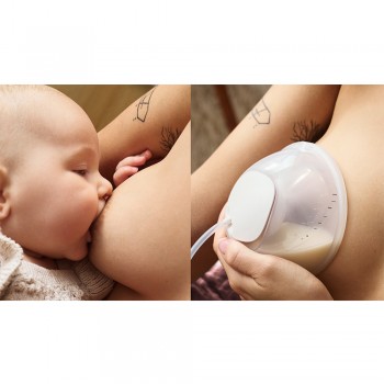 Philips AVENT Odsávačka materského mlieka elektrická Hands-Free Premium Plus SCF531/11+Darček