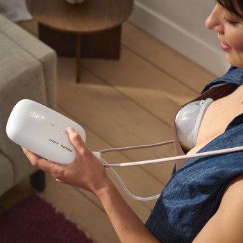 Philips AVENT Odsávačka materského mlieka elektrická Hands-Free Premium Plus SCF531/11+Darček