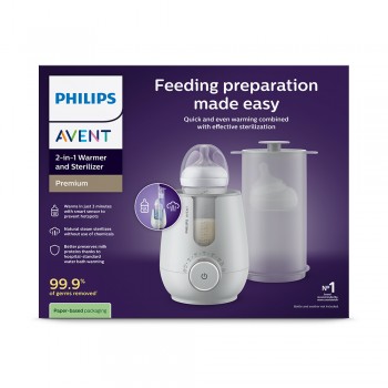 Philips AVENT Ohrievač fliaš a sterilizátor 2v1 SCF359/00