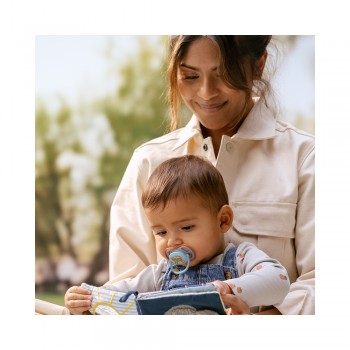 Philips AVENT Cumlík Ultra air modrá/zelená 0-6m obrázok chlapec 2ks