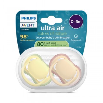 Philips AVENT Cumlík Ultra air neutral 0-6m 2ks