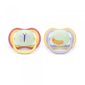 Philips AVENT Cumlík Ultra air nočný 0-6m dievča 2ks