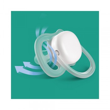 Philips AVENT Cumlík Ultra air obrázok 6-18m dievča 2ks