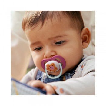 Philips AVENT Cumlík Ultra air obrázok 6-18m dievča 2ks