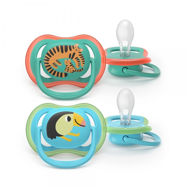 Philips AVENT Cumlík Ultra air obrázok 6-18m chlapec 2ks