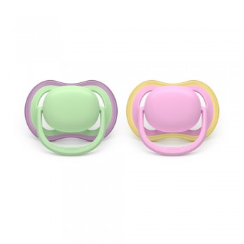 Philips AVENT Cumlík Ultra air ružová/zelená 6-18m dievča 2ks