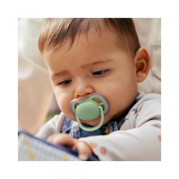 Philips AVENT Cumlík Ultra air ružová/zelená 6-18m dievča 2ks