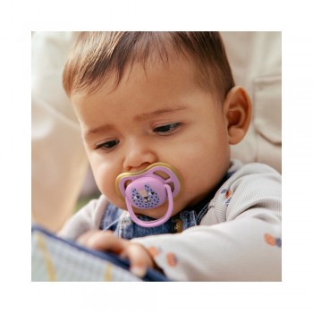 Philips AVENT Cumlík Ultra air ružová/zelená 6-18m obrázok dievča 2ks