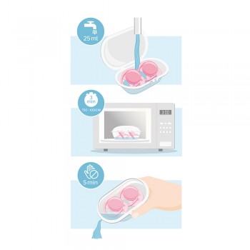 Philips AVENT Cumlík Ultrasoft Premium 6-18m dievča 2 ks