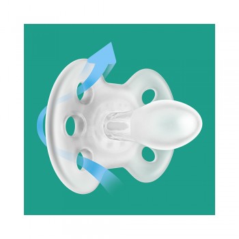 Philips AVENT Cumlík Ultrasoft Premium neutral 6-18m 2 ks