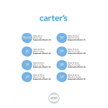 CARTER'S Overal na zips fleece Sleep & Play grey Penguin uni NB/veľ.56