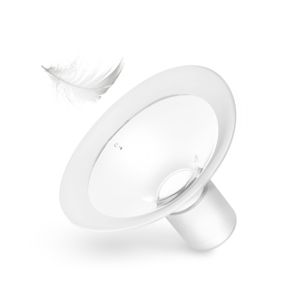 NENO Štít prsný plastový s konektorom pre odsávačky mlieka Neno 24mm