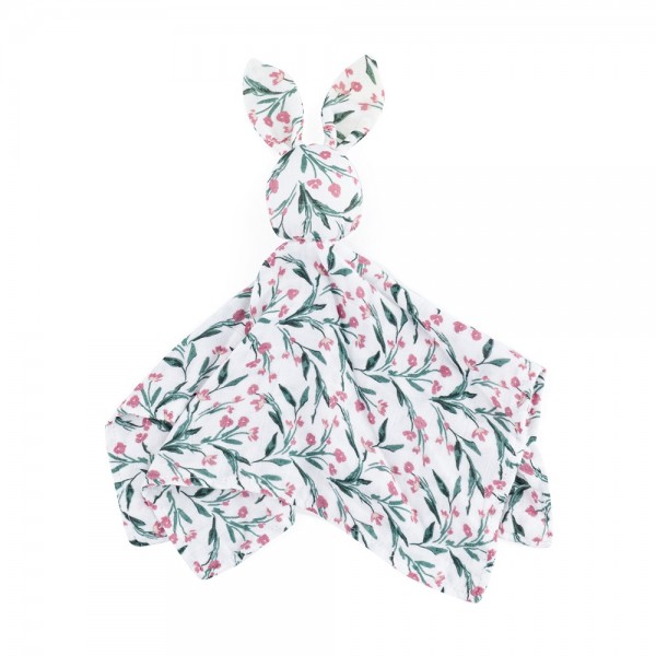 PETITE&MARS Maznáčik bambusový mušelínový Hugo Pink Meadow 0m+