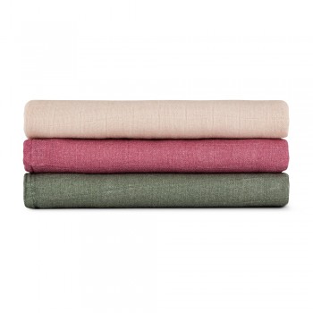 PETITE & MARS Sada plienok bambusová mušelínová 3ks Moussy Botanic Tones 68 x 68 cm