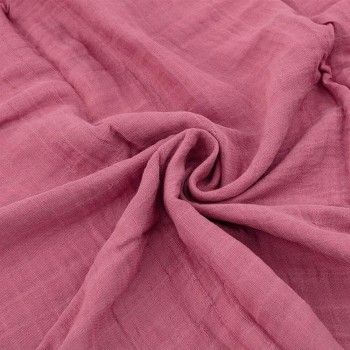 PETITE & MARS Sada plienok bambusová mušelínová 3ks Moussy Pink Meadow 68 x 68 cm