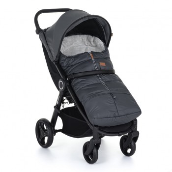 VALCO BABY Kočík športový Trend 4 Ultra Denim + fusak a rukávnik/rukavice Jasie GRY