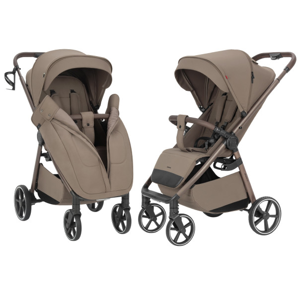 Baby stroller Carrello Bravo Bravo M/Lite CRL-5529 Wood Beige
