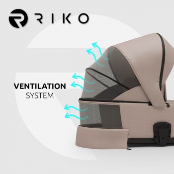 Wózek dziecięcy Riko Velar Up 01 Nude 