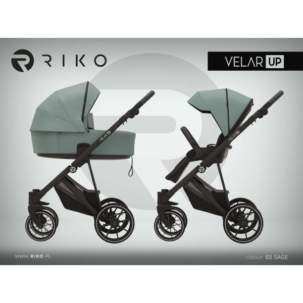 Wózek dziecięcy Riko Velar Up 02 Sage 