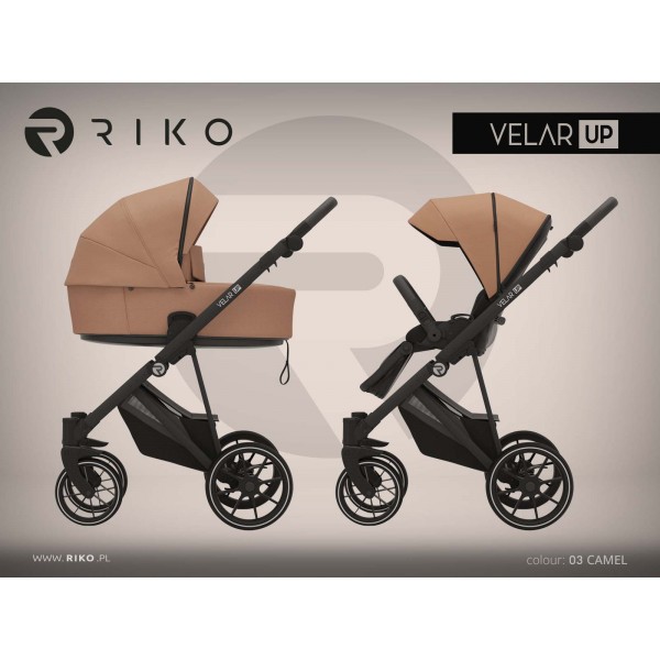 Wózek dziecięcy Riko Velar Up 03 Camel 