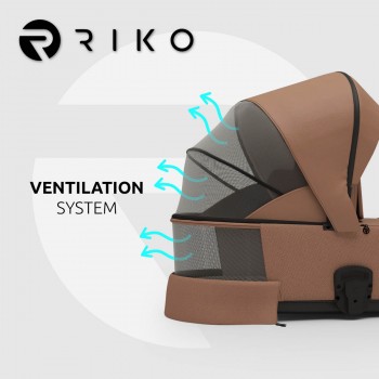 Wózek dziecięcy Riko Velar Up 03 Camel 