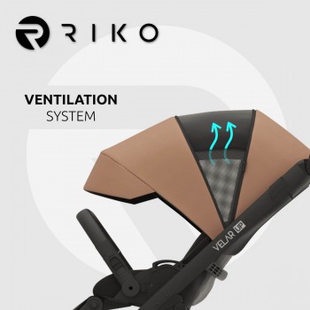Wózek dziecięcy Riko Velar Up 03 Camel 